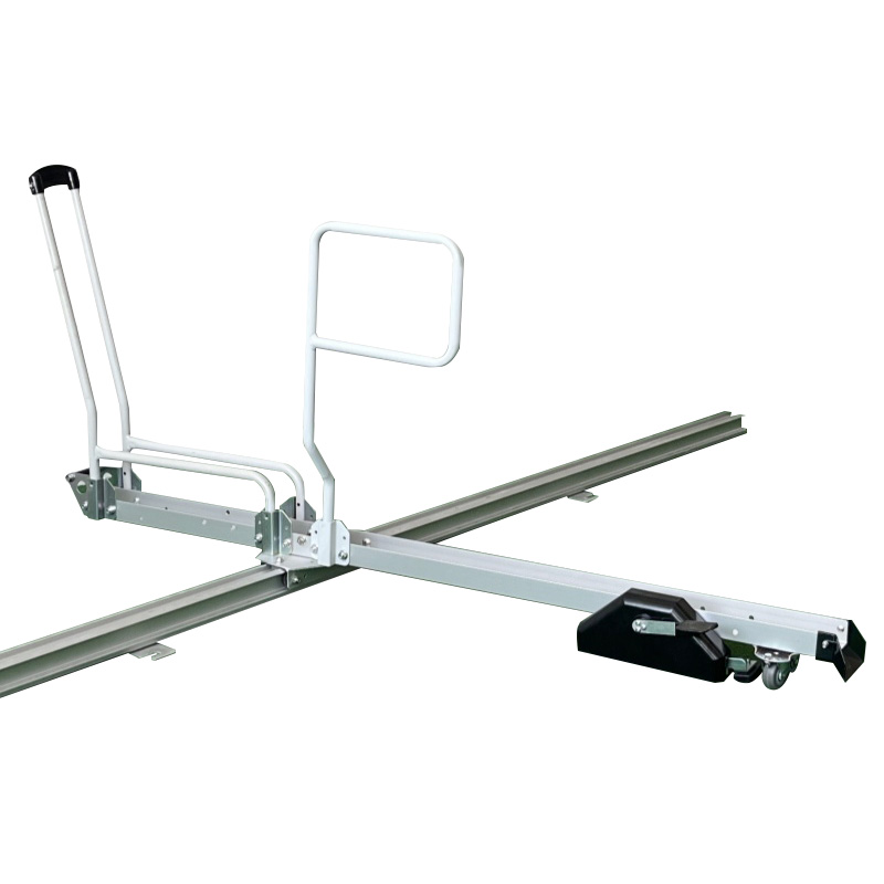 Wider Tray Bike Rack with Lock and Footbrake